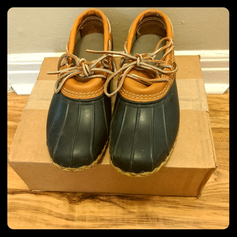LL Bean Boots Rubber Moc